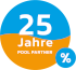 25 Jahre Pool Partner Jubiläumsartikel