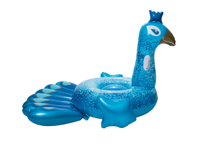 Pretty Peacock Schwimmtier aufblasbar im Pool Partner Online Shop