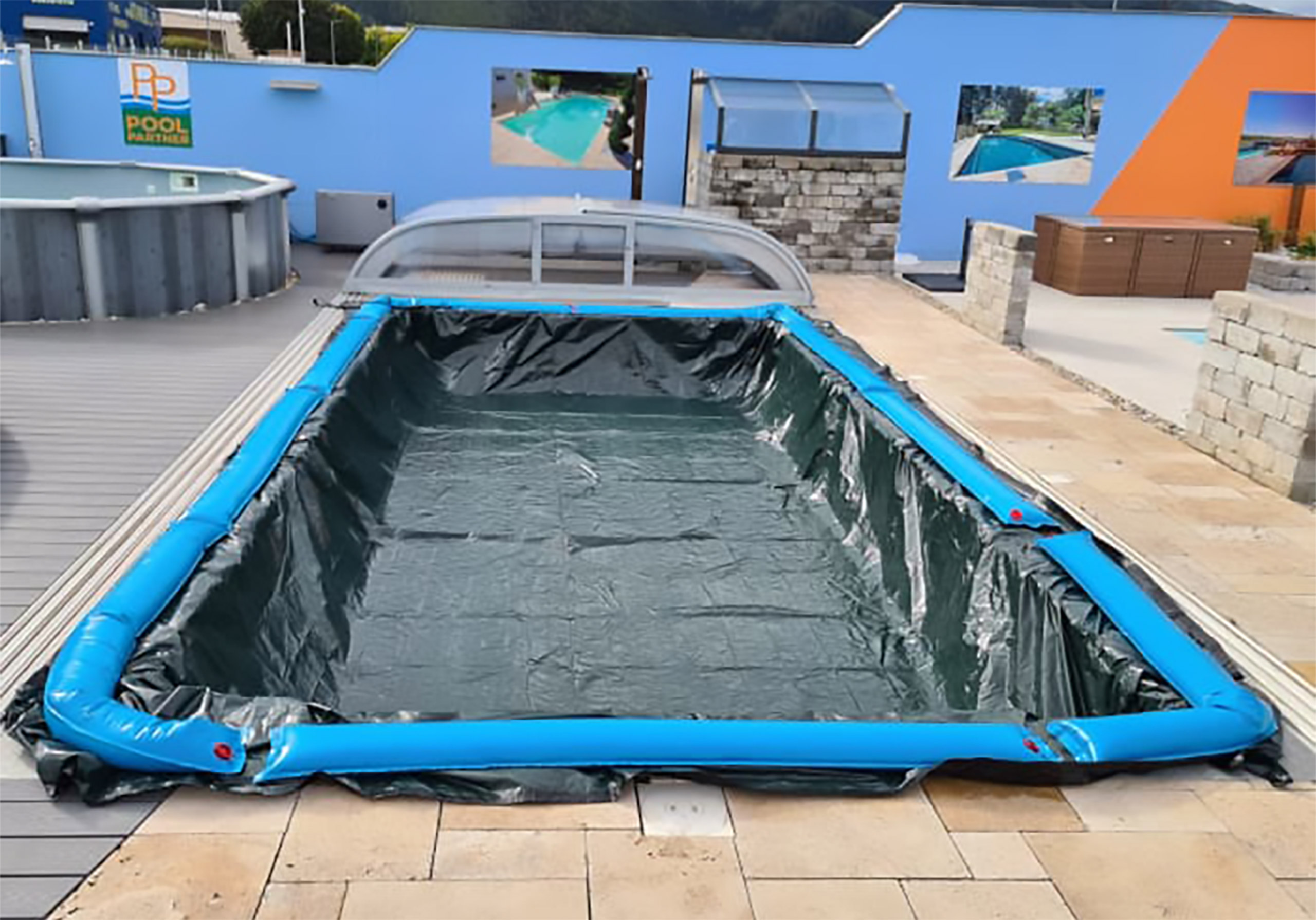 So machen Sie Ihren Pool winterfest