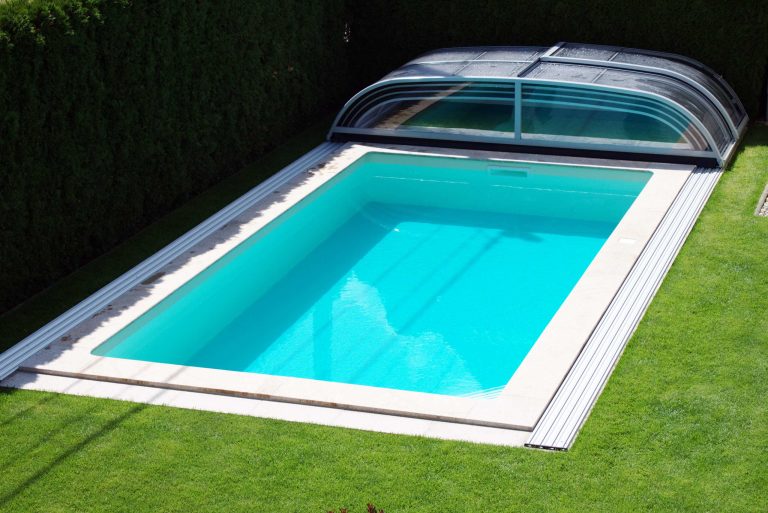 Styroporpool Set mit Poolüberdachung, Modell Klassik