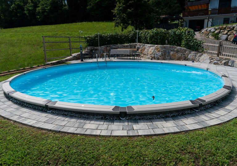 Stahlwandpool rund aus der Pool Serie Swing