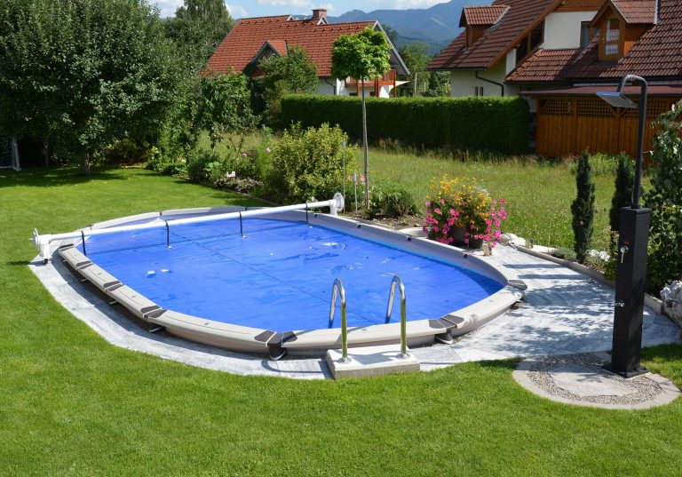 Stahlwandpool Swing mit Solarplane