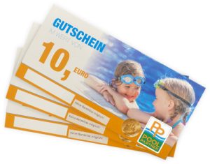 Gutschein im Wert von 10 Euro - Pool Partner