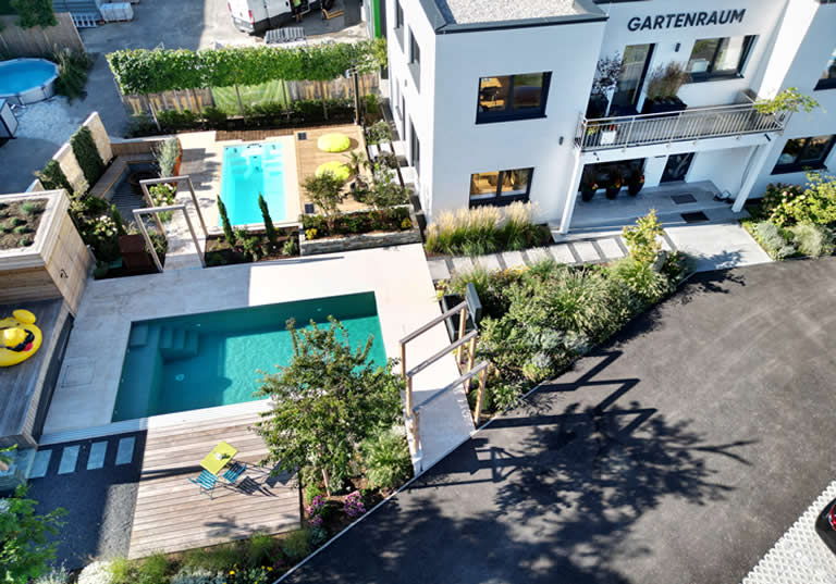 Pool Partner Wien Nord - Gartenraum Poolausstellung